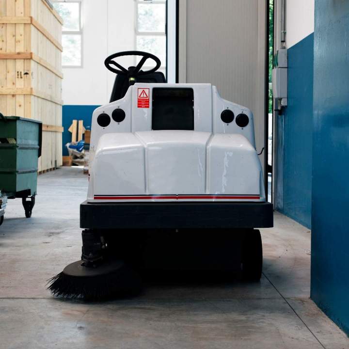 Lavage sol en béton Québec