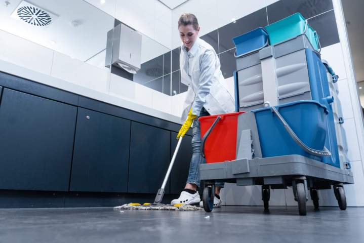 Nettoyage toilettes publiques Québec